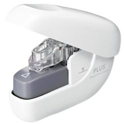 Agrafeuse sans agrafe PLUS JAPAN SL-106AB Blanc (Jusqu'à 5 feuilles)