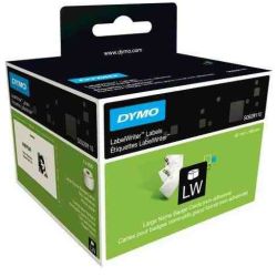 Etiquettes DYMO LabelWriter - 106 x 62mm badge (bte 250 étiq)S0929110