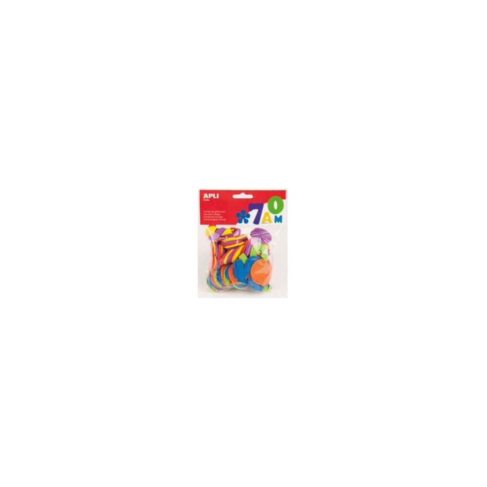 Chiffres en mousse AGIPA  Adhésives Coul. ass. (Sachet de 120 unités)