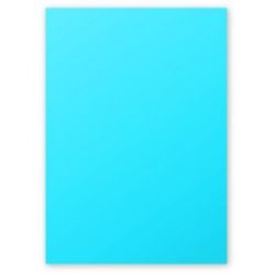 Feuille Pollen  A4 - 160g BLEU TURQUOISE (Paquet de 50 CLAIREFONTAIN