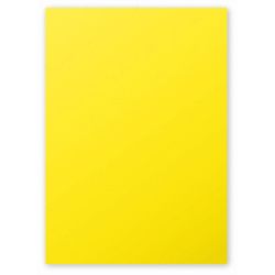 Feuille Pollen  A4 - 160g JAUNE SOLEIL (Paquet de 50) CLAIREFONTAINE