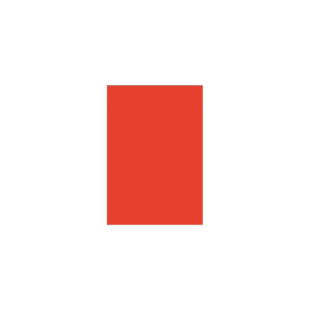 Feuille Pollen  A4 - 160g ROUGE CORAIL (Paquet de 50) CLAIREFONTAINE