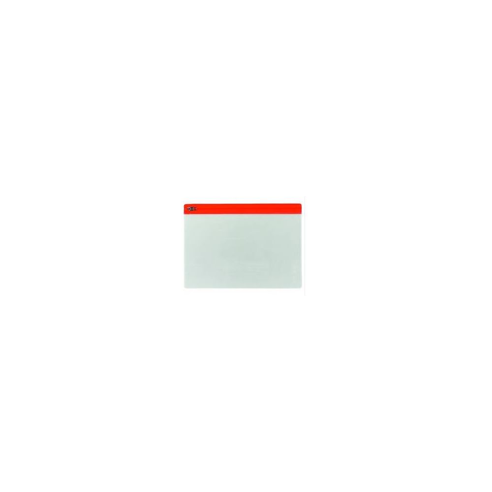 Pochette fourre tout - Glissière rouge - A5 - (l unité)