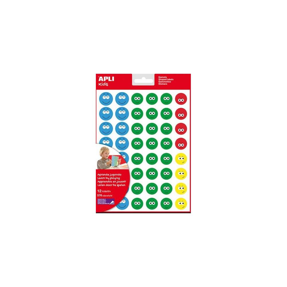 Gommettes SMILEYS (Paquet de 576 unités)