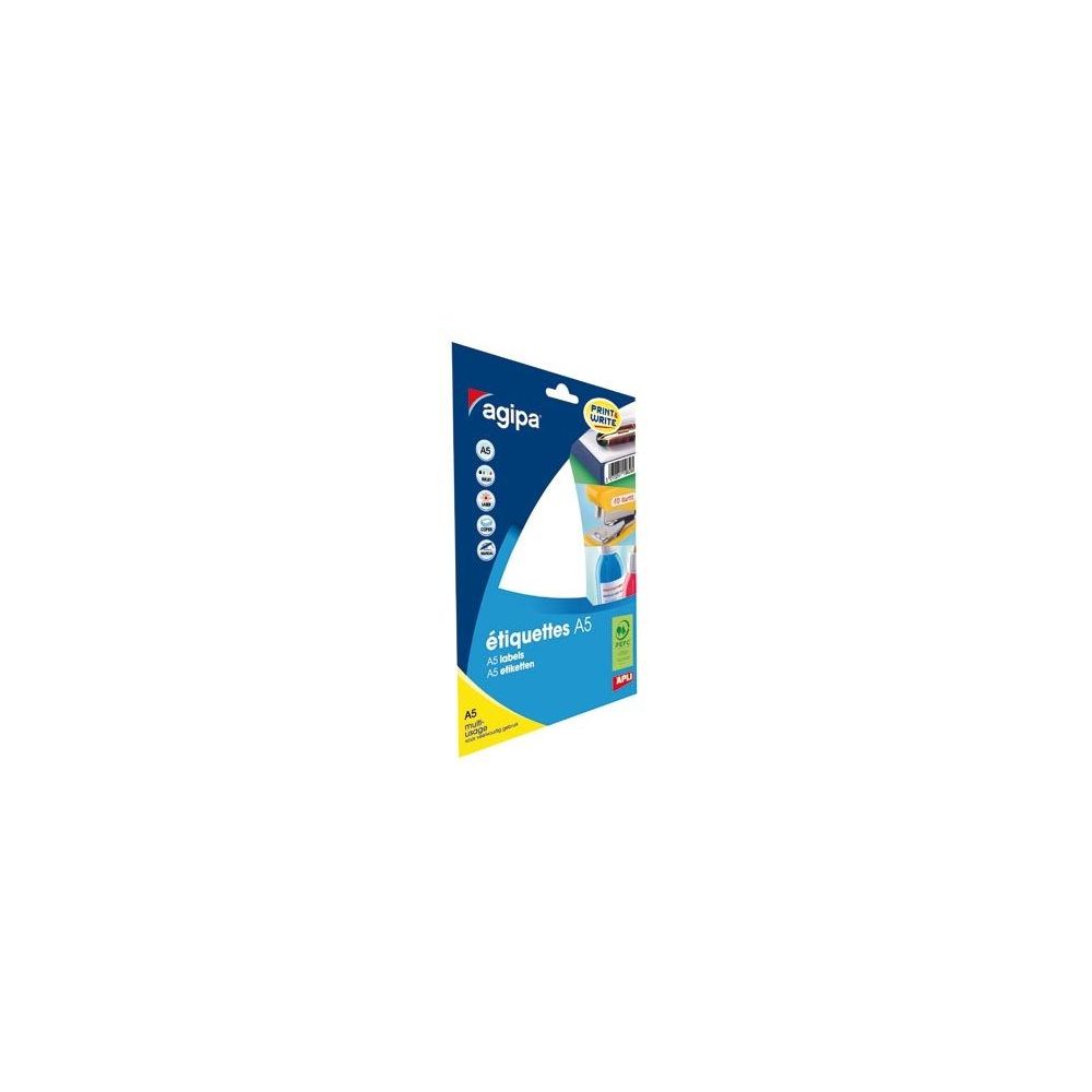 Etiquettes Multifonctions  38.5 x 65mm - 16 f. A5 - AGIPA :114019