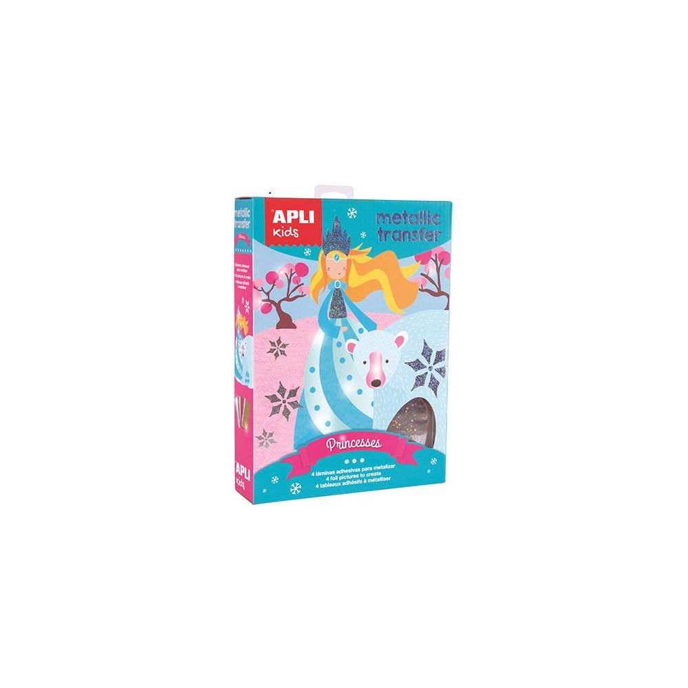 Metallic Transfert Kit Princesse APLI - 15267