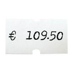 Rouleau 1000 etiq. enlevables 1 ligne (21x12mm) pour étiq. manuelle