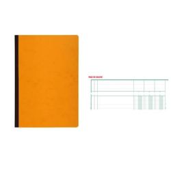 Registre à tête paresseuse EXACOMPTA - A4 - 10 col. 80 pages