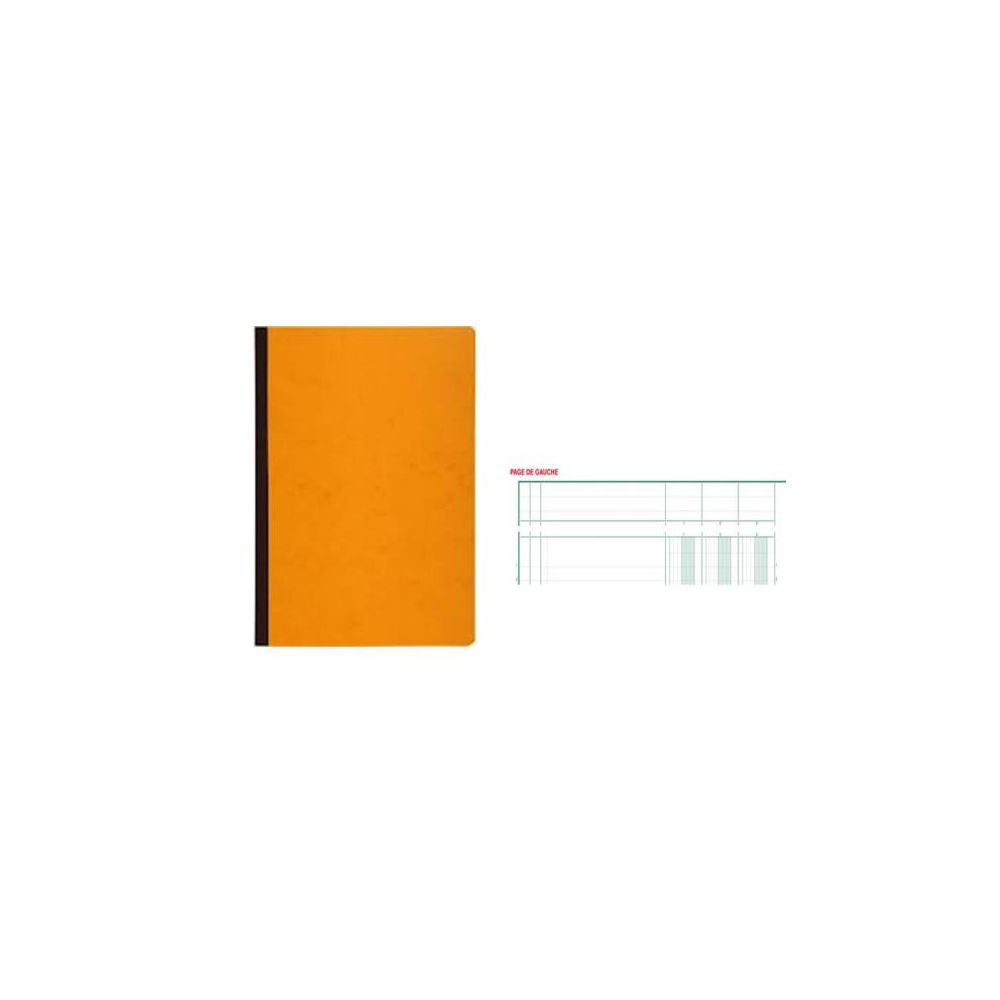 Registre à tête paresseuse EXACOMPTA - A4 - 10 col. 80 pages