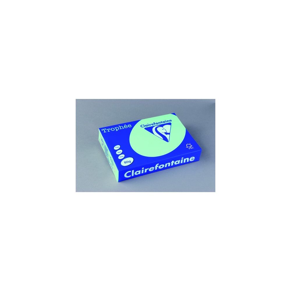 Rame A3 -  80g - Vert Nature CLAIREFONTAINE (500 f.) - Ref: 1773