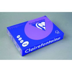 Rame A4 -  80g - Violine - CLAIREFONTAINE (500 f.) - Ref:1786