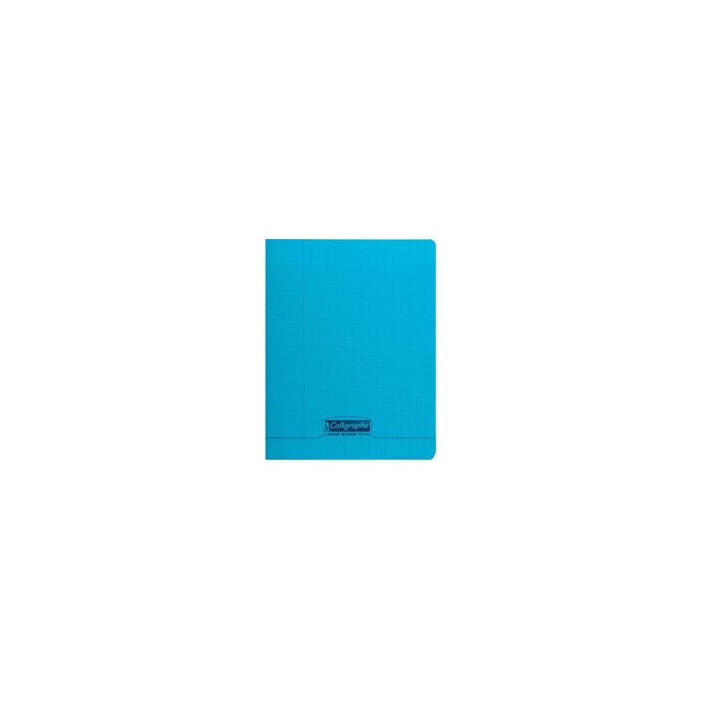 Cahier 17x22cm Séyès 32 p Piqûre 90g Polypro BLEU CLAIREFONTAINE