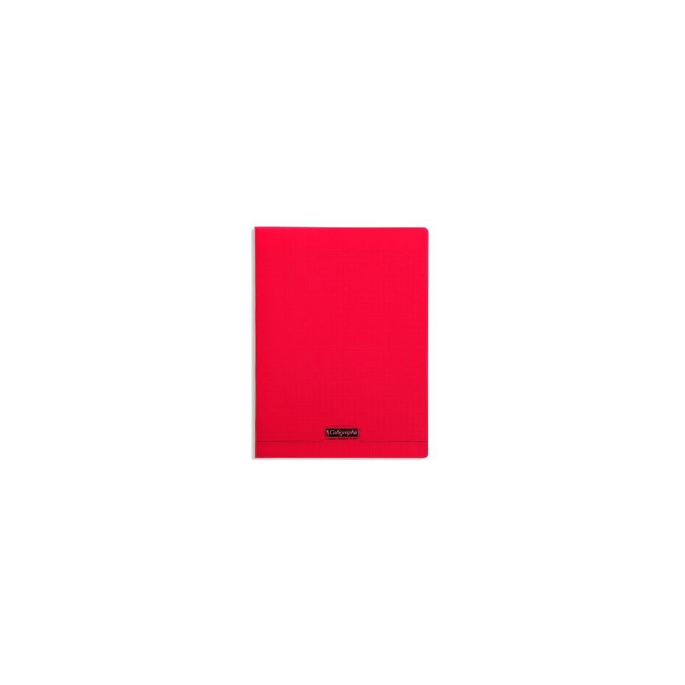 Cahier 17x22cm DL3mm IV Maternelle - 32 p 90g Polypro ROUGE