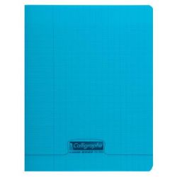 Cahier 17x22cm Séyès 2mm Maternelle 32 p 90g Polypro BLEU CLAIREF.