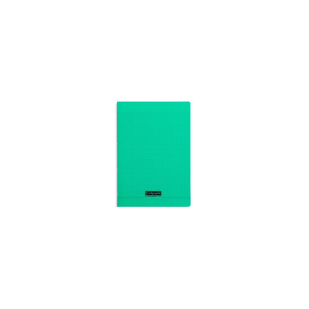 Cahier A4 Séyès 48 p Piqûre 90g Polypro VERT CLAIREFONTAINE