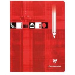 Cahier de dessin 17x22cm 32 p Piqûre 90g POLYPRO CLAIREFONTAINE