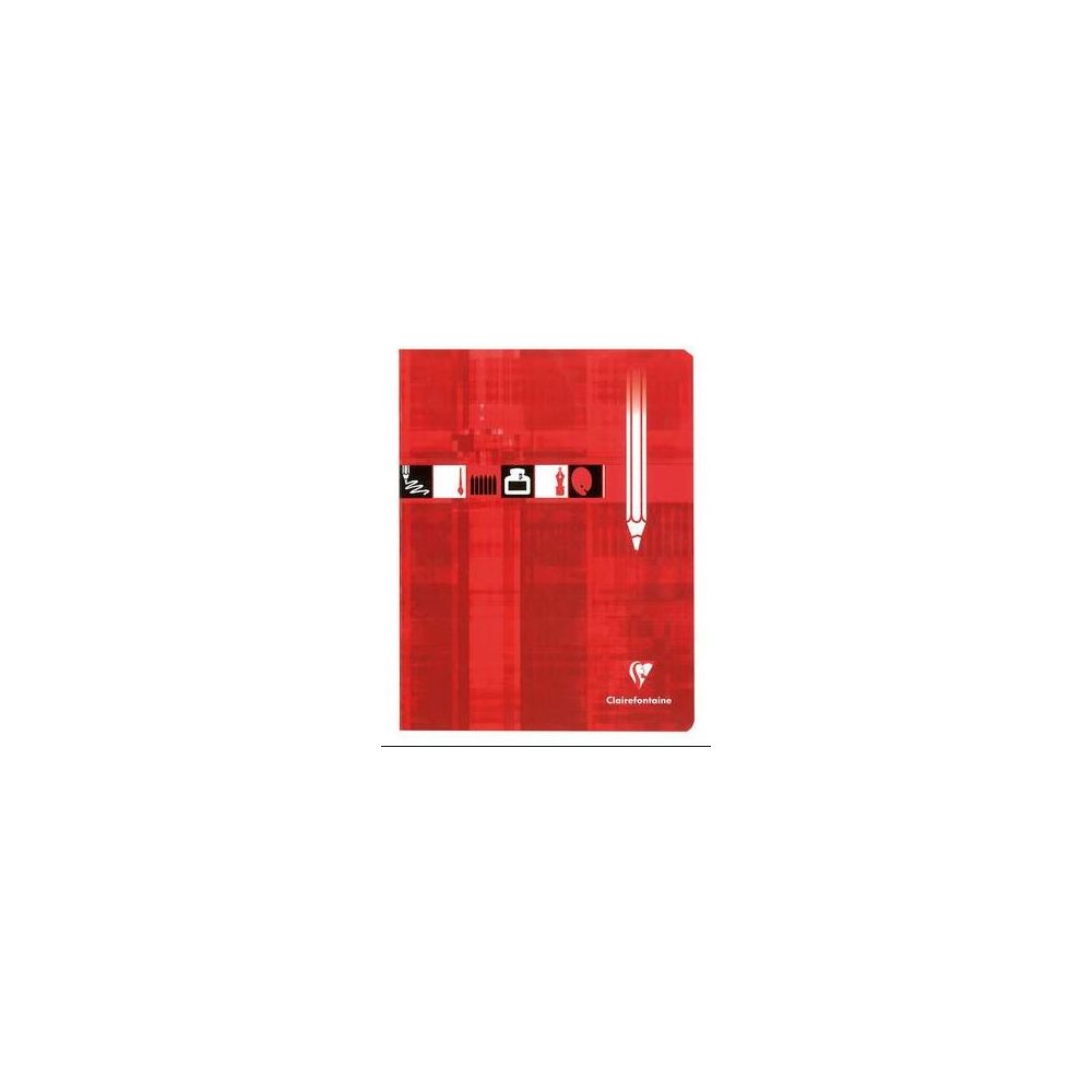 Cahier de dessin 17x22cm 32 p Piqûre 90g POLYPRO CLAIREFONTAINE