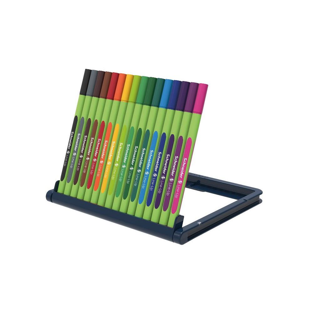 Feutre Couleur SCHNEIDER Line-Up - Pte Fine 0.4mm - 16 couleurs 