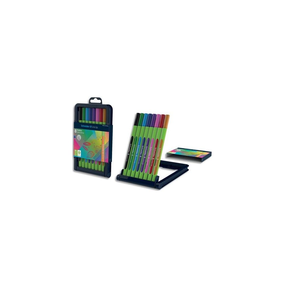 Feutre Couleur SCHNEIDER Link-It - Pte Fine 1mm - 8 couleurs 
