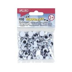 Yeux mobiles sans cils - Tailles assorties (Paquet de 100)