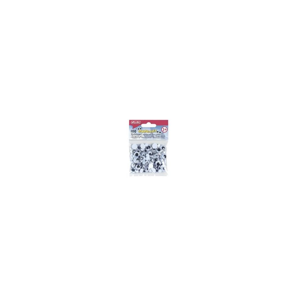 Yeux mobiles sans cils - Tailles assorties (Paquet de 100)