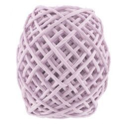 Ficelle base papier sur filmétal CLEOPATRE 20m - D: 2mm LILAS ROSE