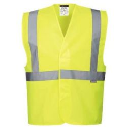Gilet Haute Visibilité - JAUNE - Taille L/XL