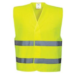 Gilet Haute Visibilité Double Bandes - ORANGE- Taille XXL/3XL