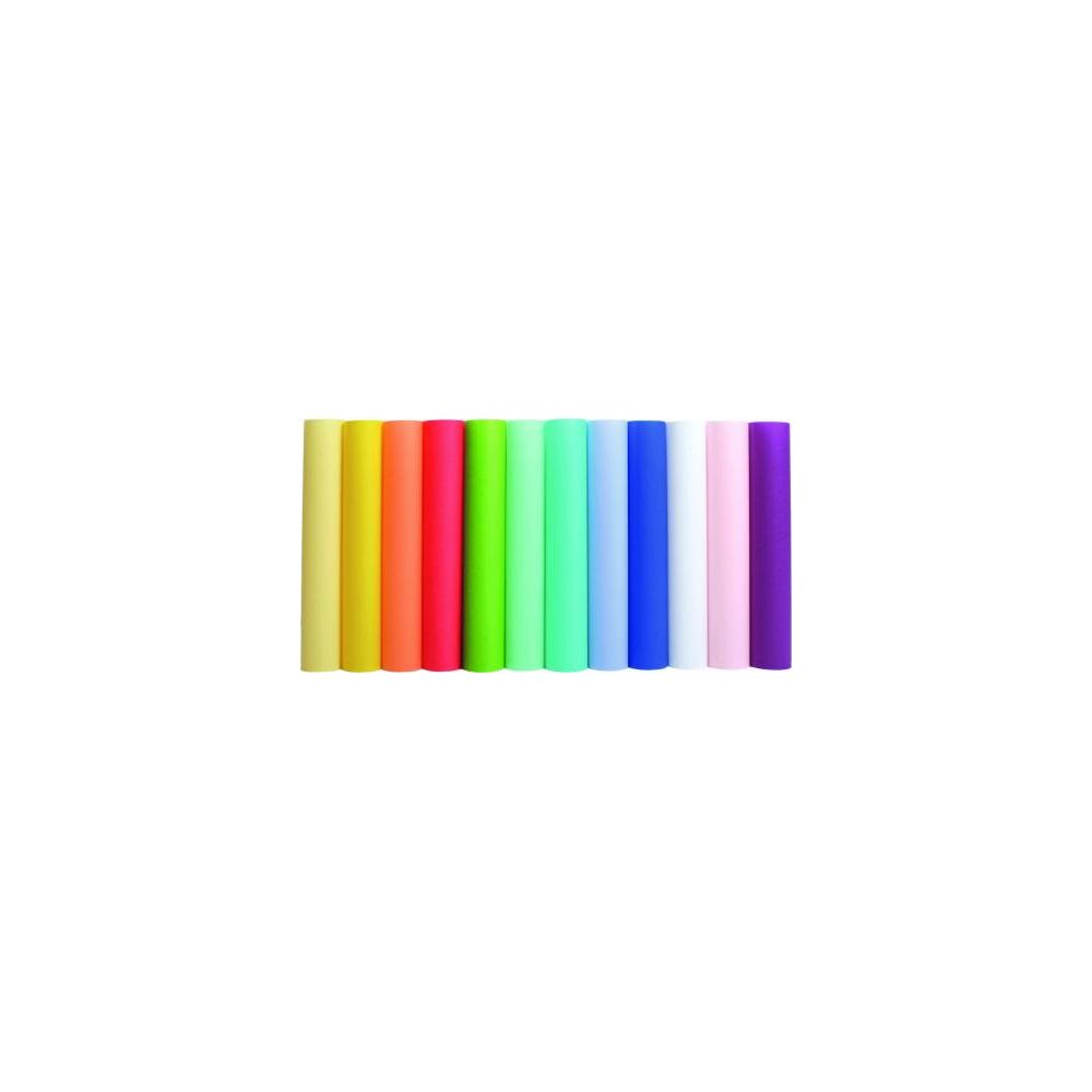 Papier calque couleur  A4 - 100g - 80f - 13 Couleurs Assorties