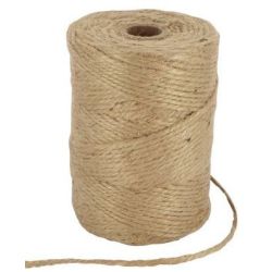 Ficelle en jute - Diam : 3mm - Pelote de 200 m - 1 kg