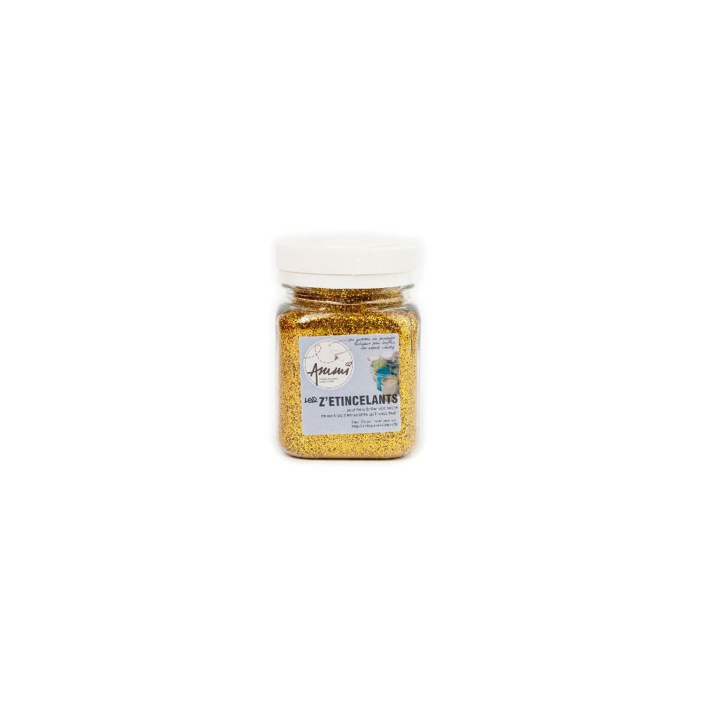 Paillettes en pot salière CLEOPATRE - 115g - OR
