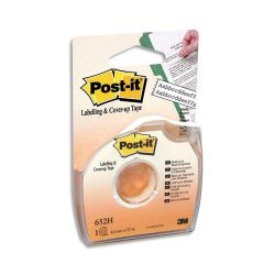 Ruban de masquage/marquage reposit. POST-IT - 8mm x 17.7m - 2 lignes