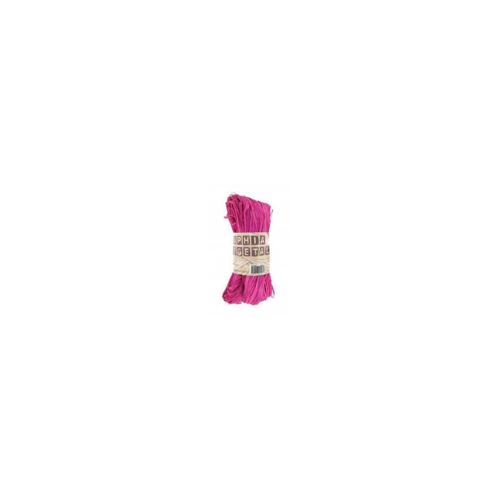 Raphia naturel - Pelote de 50g - FUSHIA - CLEOPATRE