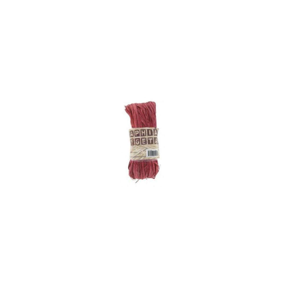 Raphia naturel - Pelote de 50g - BORDEAUX - CLEOPATRE