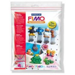 Moule thermoformé pour pâte à modeler FIMO "Animaux" 10 motifs