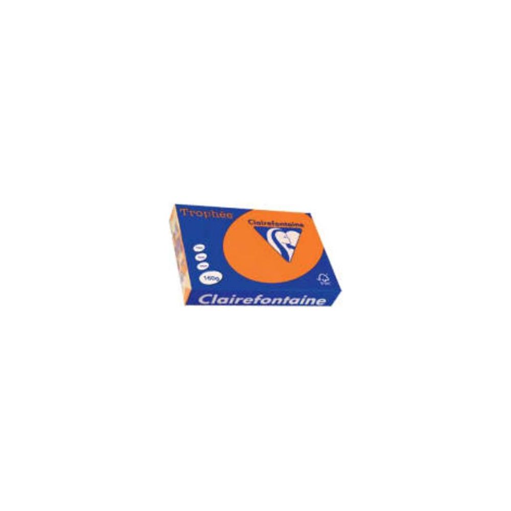 Rame A3 -  80g - Orange Fluo CLAIREFONTAINE (500 f.) - Ref: 2880