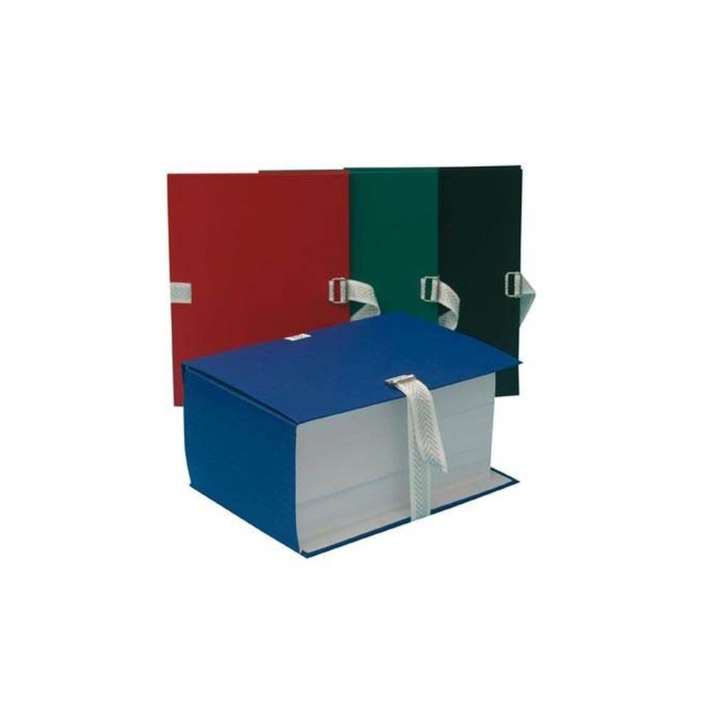 Chemise extensible PVC à sangle Gde capacité EXACOMPTA  24x32cm NOIRE