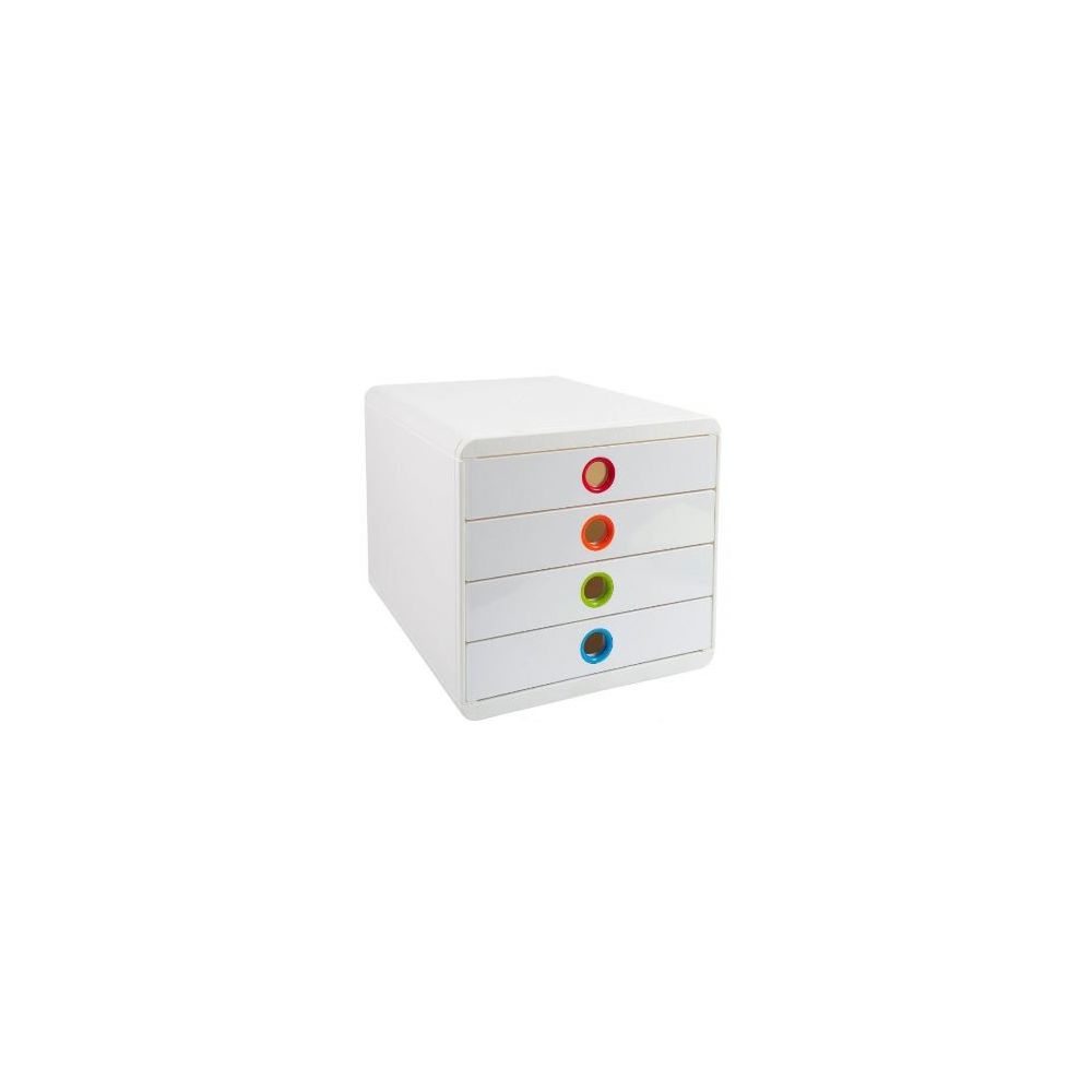 Module classement 4 tiroirs A4+ EXACOMPTA Pop-Box - ARLEQUIN