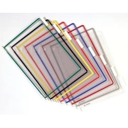 Poche à Pivot A4 TDisplay TARIFOLD  - En PVC Couleurs Assorties (x1**