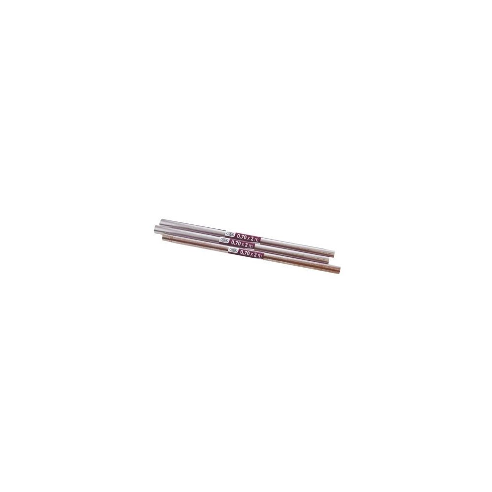 Rouleau couvre-livre - PVC transpar.  2m x 0.7m - 80µ ELBA