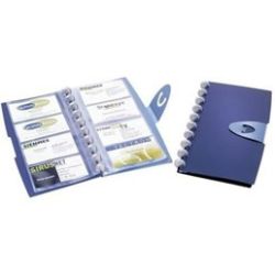 Album cartes de visites DURALOOK - Pour 96 cartes 57 x 90mm