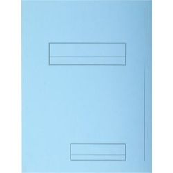 Chemise a 2 rabats 24 x 32cm 210gr EXACOMPTA BLEU (unité)