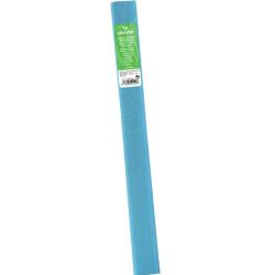 Papier crepon en rouleau - 2.5m x 0.5m - BLEU CLAIR