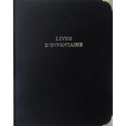 Livre d'inventaire - A4 - NOIR