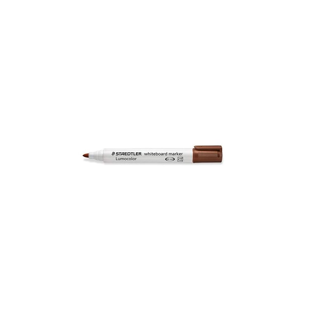 Marqueur effaç. STAEDTLER Lumocolor - Ogive 2mm - MARRON