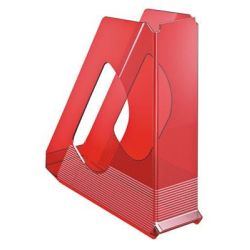 Porte revues PVC ESSELTE Europost - Dos 6.8cm - GRENADINE
