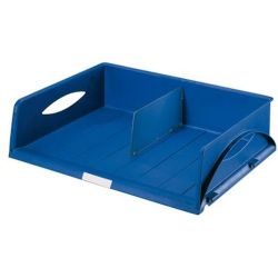 Corbeille courrier LEITZ Sorty JUMBO avec poignée - BLEUE