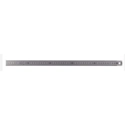 Reglet flexible Inox - 50cm - Gradué 1 face / table conversion verso