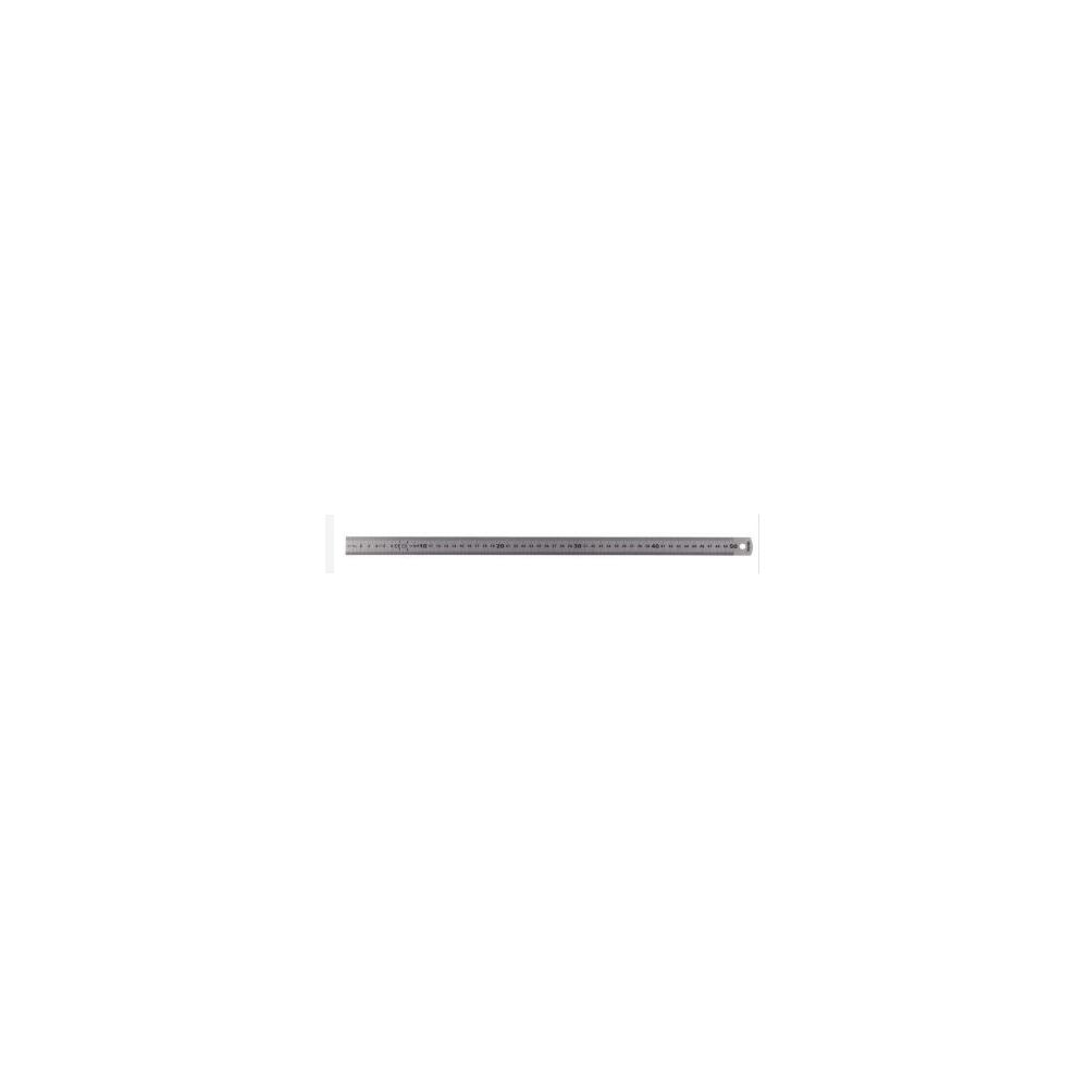 Reglet flexible Inox - 50cm - Gradué 1 face / table conversion verso