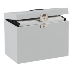 Valisette Classeur Metal - Serrure - avec 5 dossiers + index NSFP